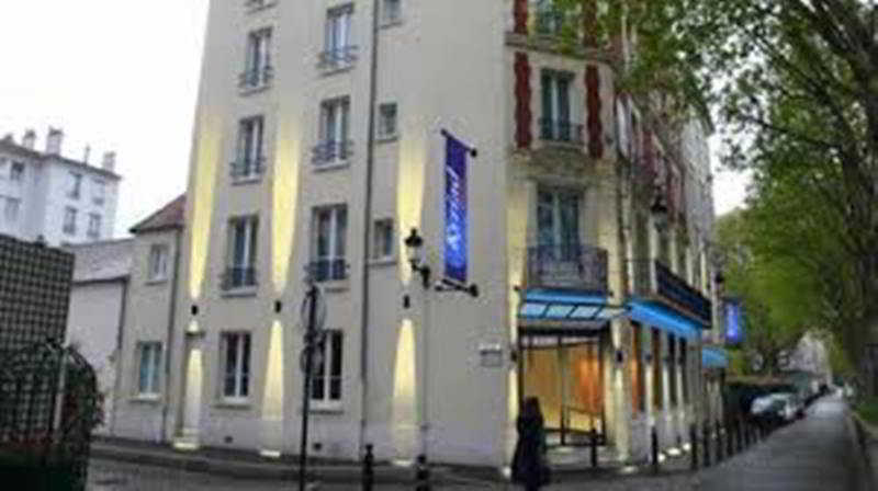 ホテル キリヤ パリ 18 ポルト デ クリニャンコール モンマルトル エクステリア 写真